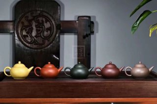 《五色土》綠泥，朱泥，紫泥，青灰泥，段泥純手工宜興紫砂壺茶具水平茶壺