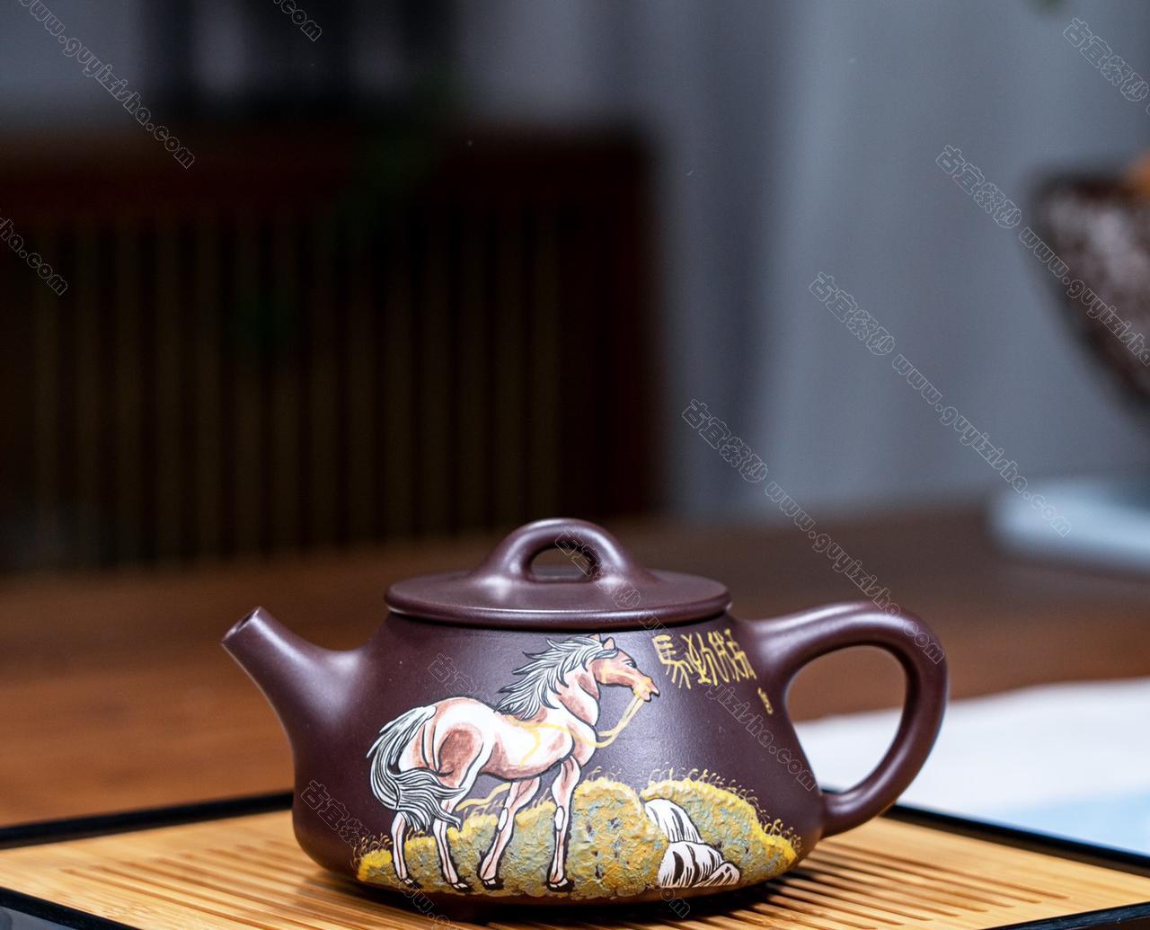 精工作品推薦！品名：馬到成功，泥料：原礦